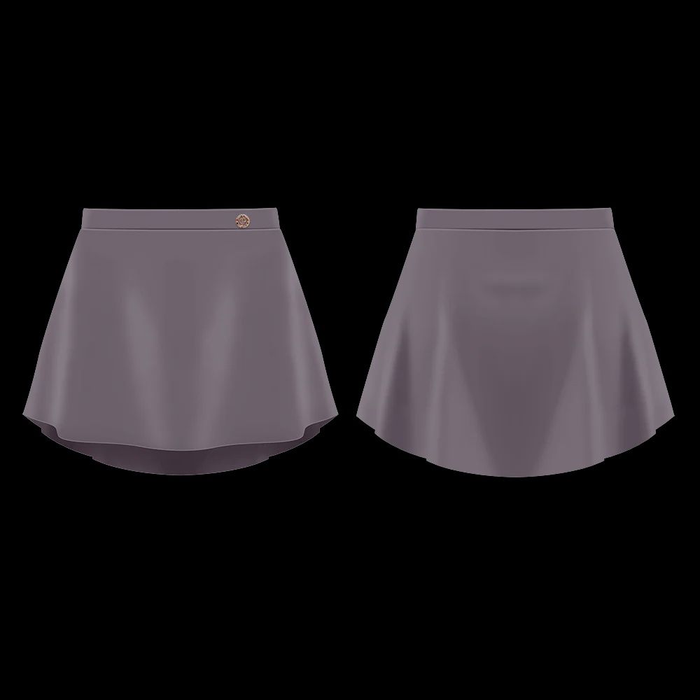 Danse De Paris Natasha Skirt, Colour: Vintage Plum, Size: XXS/XS