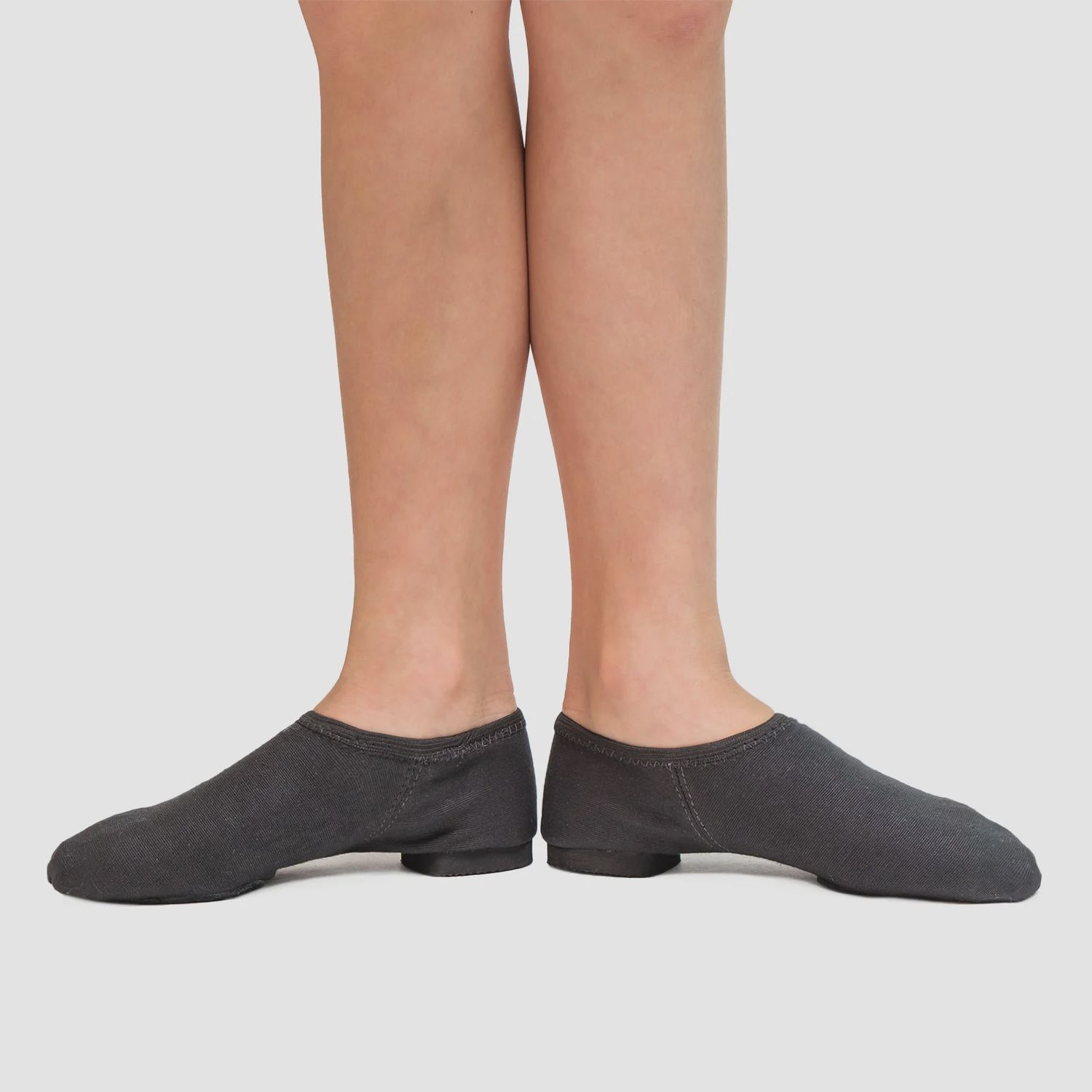 So Danca Jill Stretch Canvas Jazz Shoe - Child - JZ75S, Colour: Black, Size: 11