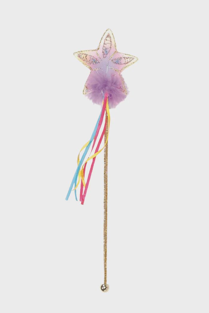 Great Pretenders Rainbow Glitter Wand, Colour: Gold