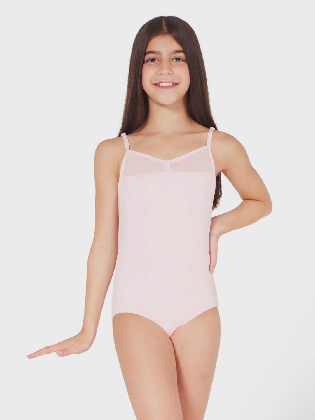 Bow Leotard, Colour: Pink, Size: I