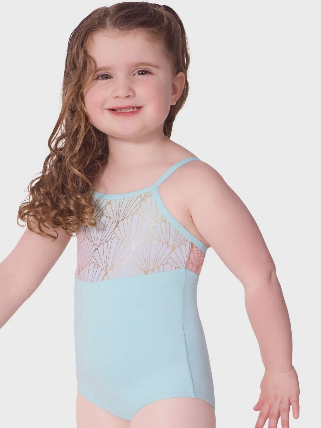 Capezio Youth Venus Leotard, Colour: Turquoise, Size: Small