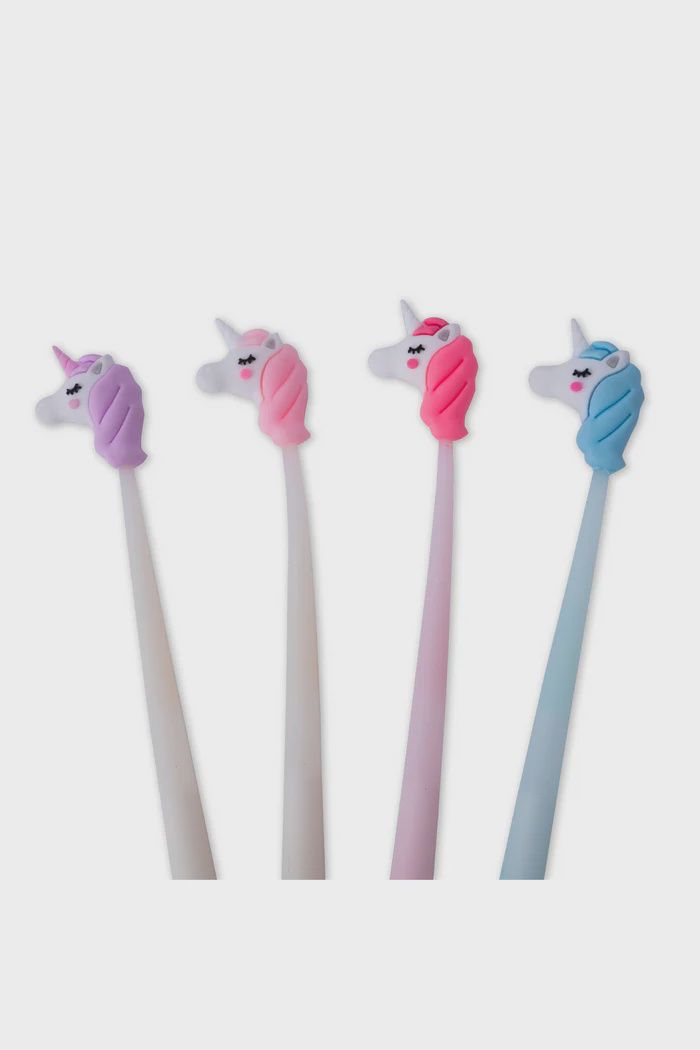 Iridescent Unicorn Pens, Assorted