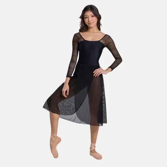 SoDanca Adult Knee Length Wrap Skirt - BY76