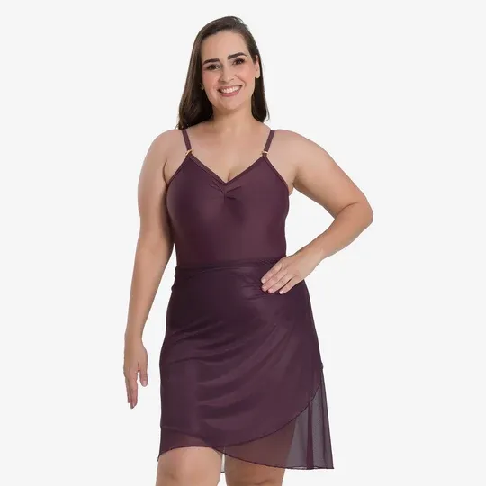 SoDanca Adult Curvy Short Wrap Skirt - BY80CV