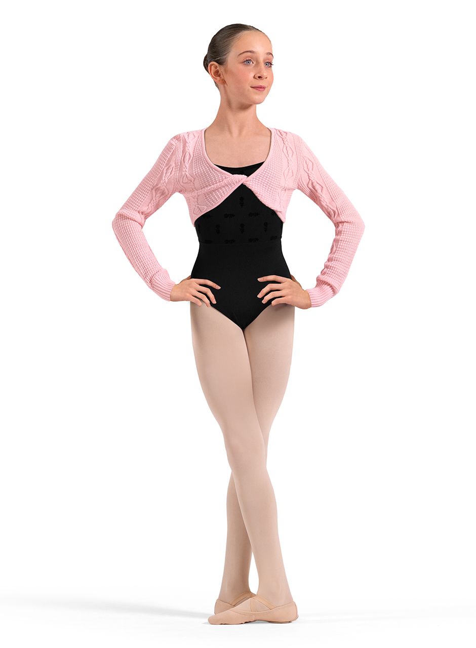 Twist Cable Knitted Top CZ30043, Colour: Candy Pink, Size: CHS