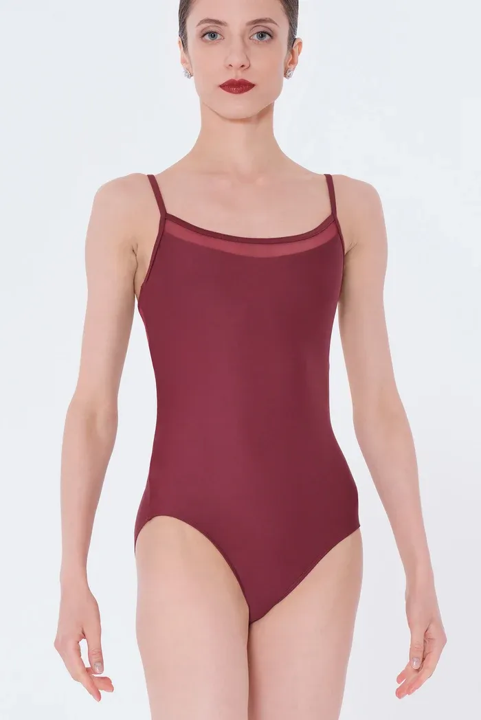 Wear Moi Harlow Leotard, Colour: Burgundy, Size: XS