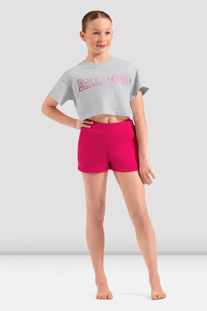 Mirella Youth Ballerina T-Shirt M30023C, Colour: Light Grey, Size: 8