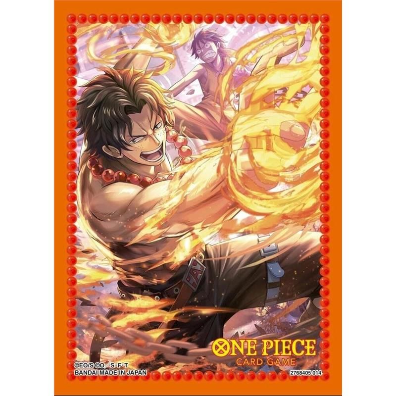 One Piece Card Game Official Sleeves - Portgas.D.Ace