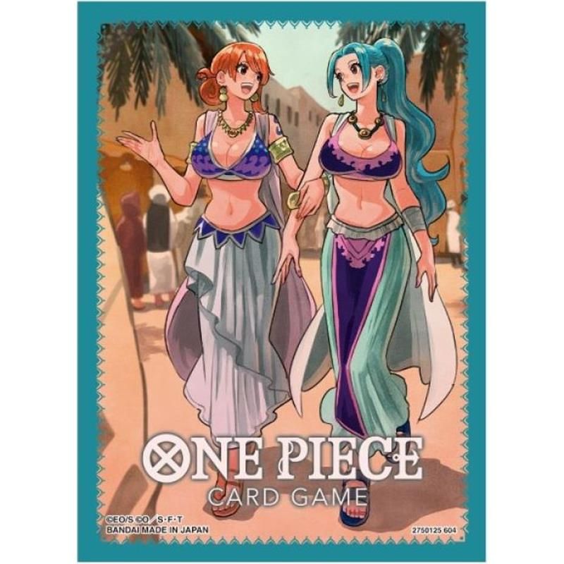 One Piece Card Game Official Sleeves - Nami &amp; Vivi