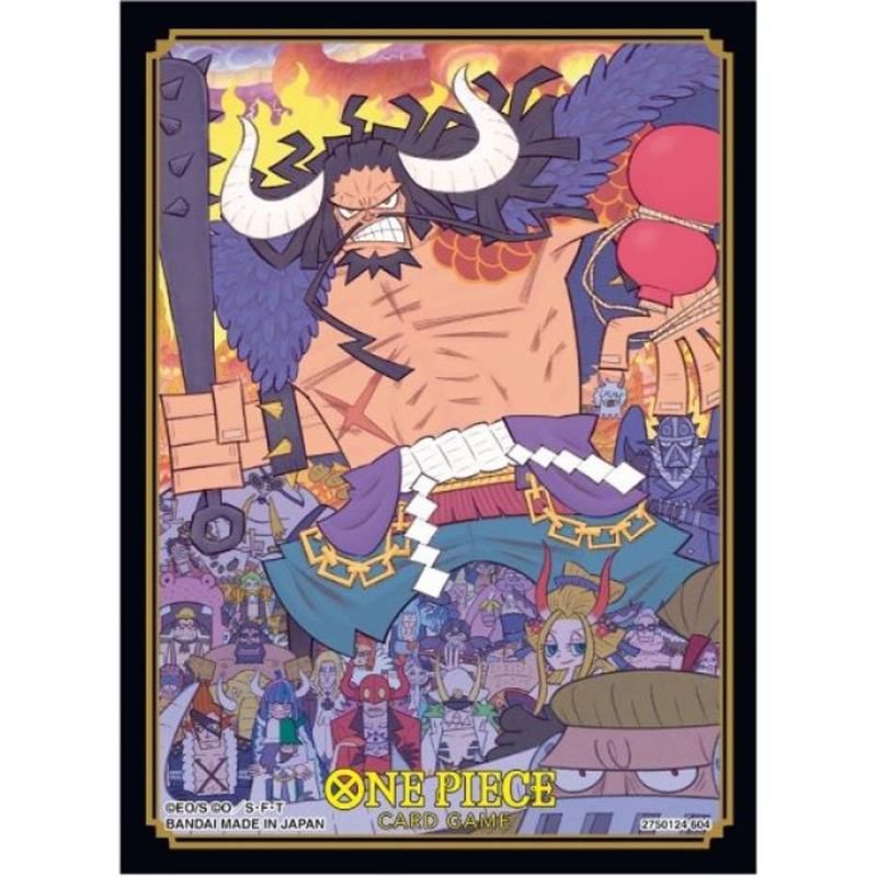 One Piece Card Game Official Sleeves - Kaido