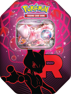Pokémon TCG: Team Rocket Tin - Mewtwo