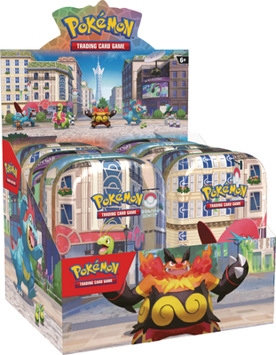 Pokémon TCG: Lumiose City Min Tin Display (10)