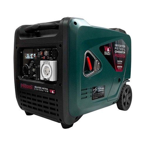 Welling & Crossley WC-P6000Si 6000W Smart Silent Inverter Petrol Generator with E Start, Price Includes Freight to Darwin.