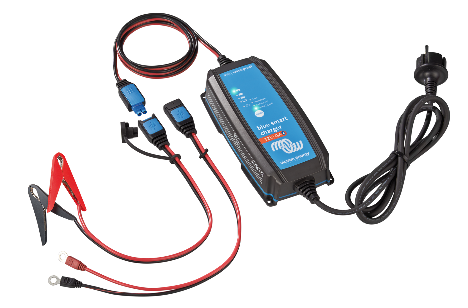 Blue Smart IP65s Charger 12V / 4A + DC connector - In-Stock Darwin, Price Includes freight to Darwin