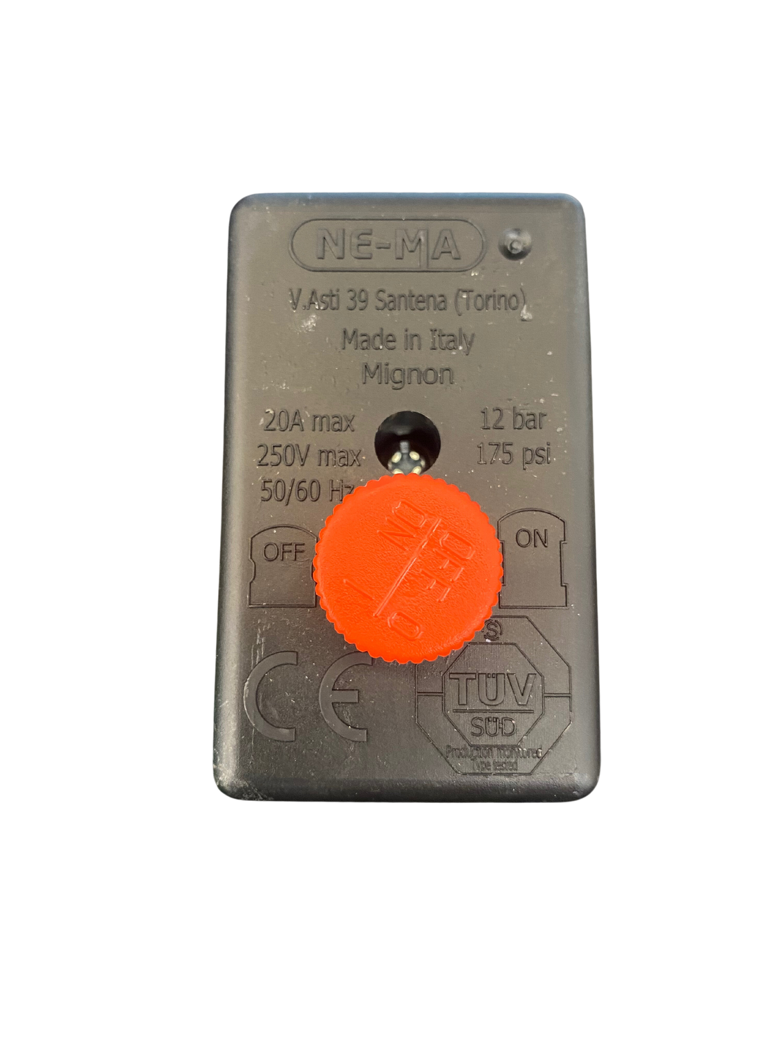 PRESSURE SWITCH 240 VOLT NEMA WITH 4 WAY BASE - In-Stock Darwin, Price Includes freight to Darwin