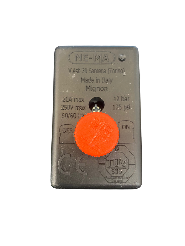 PRESSURE SWITCH 240 VOLT NEMA WITH 4 WAY BASE - In-Stock Darwin, Price Includes freight to Darwin