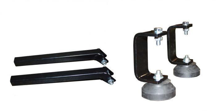 Wheel Barrow Kit - 2 handles/2 levelling feet Note: handle kit requires wheel kit