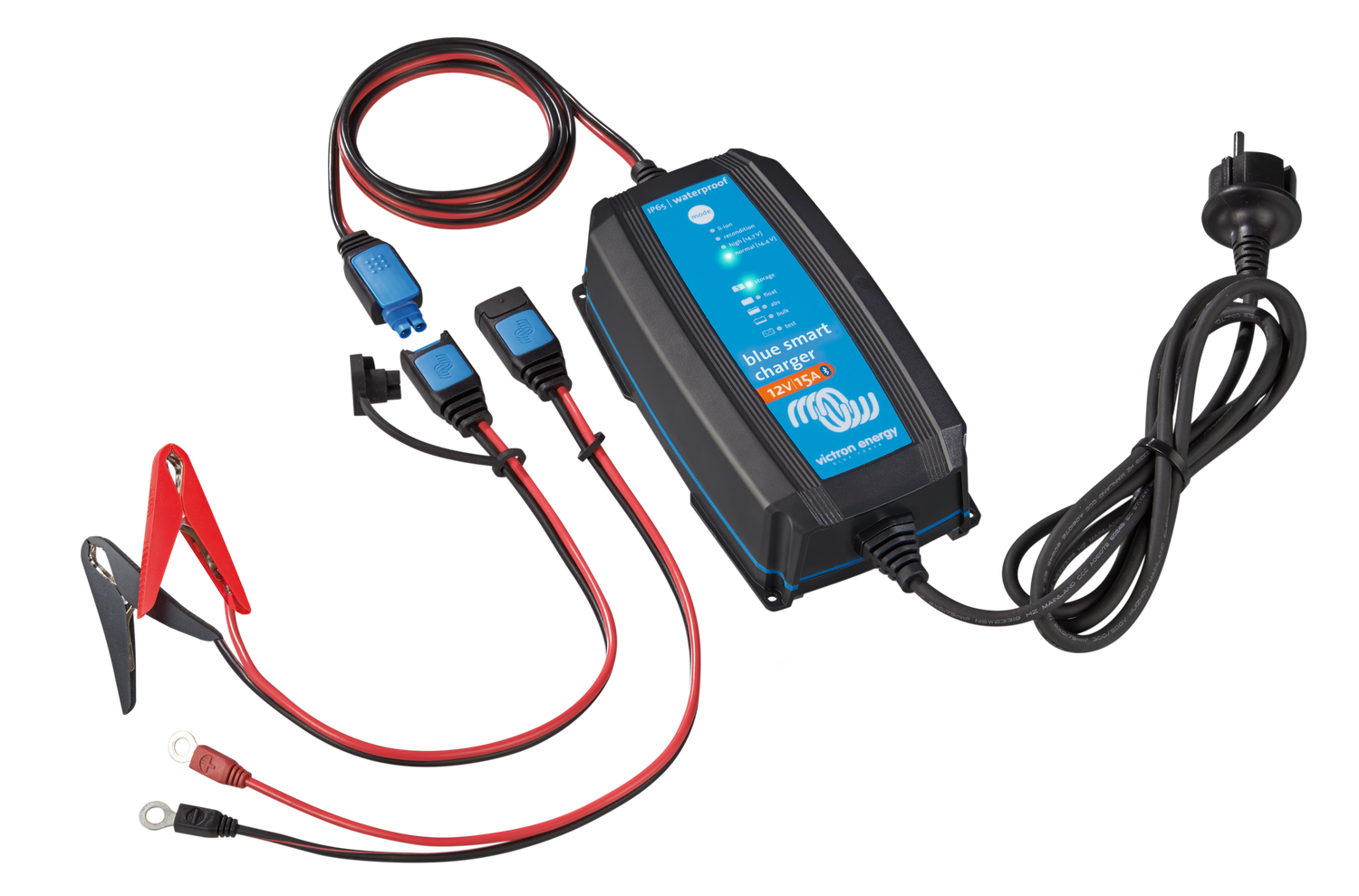 Blue Smart IP65 Battery Charger 12V /15A + DC connector- In-Stock Darwin, Price Includes freight to Darwin