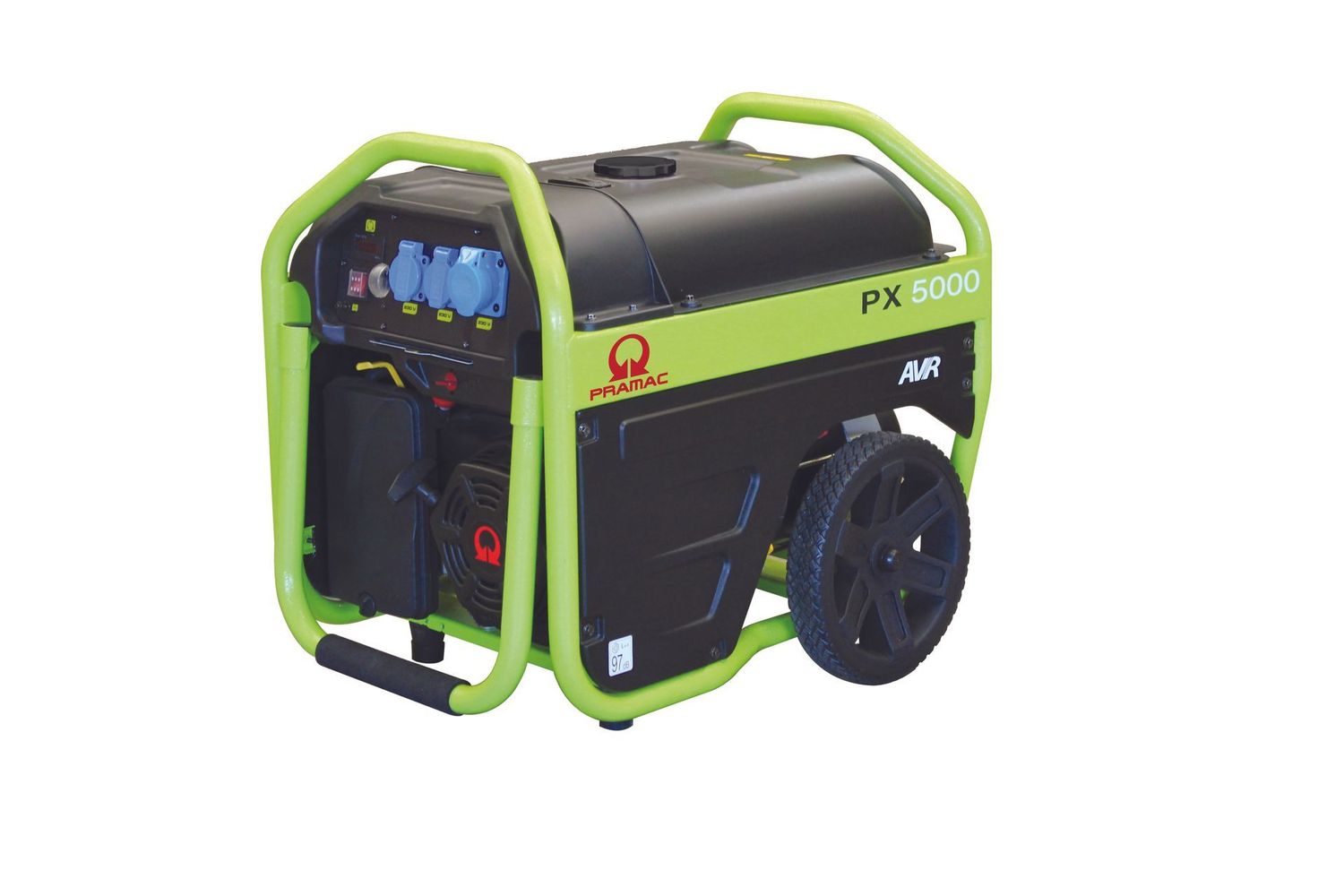 PRAMAC PX5000 4.2kVA Petrol AVR Portable Generator, Price Includes Freight to Darwin.