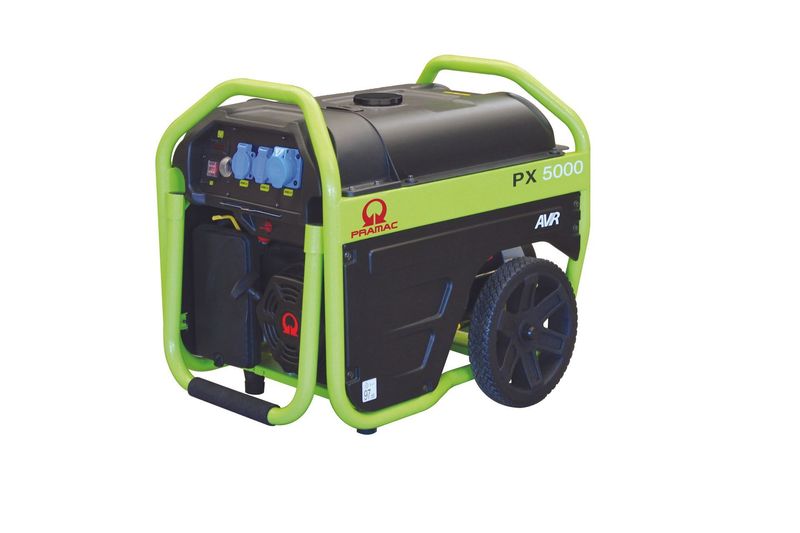 PRAMAC PX5000 4.2kVA Petrol AVR Portable Generator, - Available Darwin NT, Price Includes freight to Darwin*