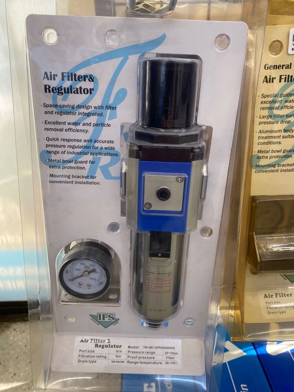 300 Series 1/4 BSP Filter Regulator - In-Stock Darwin, Price Includes freight to Darwin