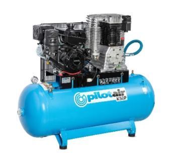 Pilot Air K50P Petrol Air Compressor - 14HP Kohler Electric Start Engine - 888L/min (31.1 CFM) Free Air Delivery - Available Darwin NT, Price Includes freight to Darwin*