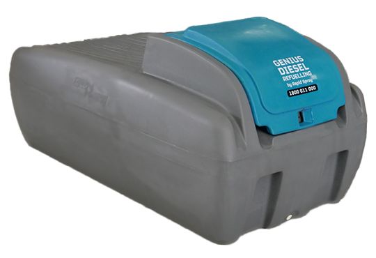 600L Diesel Fuel Tank - 40LPM - Rapid Spray Genius - Available in Darwin NT - Price Includes Freight to Darwin