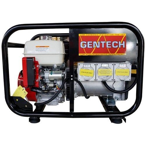 Gentech TRADIES RCD PACK - Honda GX390 Electric Start Powered 8kVA generator with 2 x 15 Amp IP56 RCD Protected Outlets - Available Darwin NT- Price Includes freight to Darwin