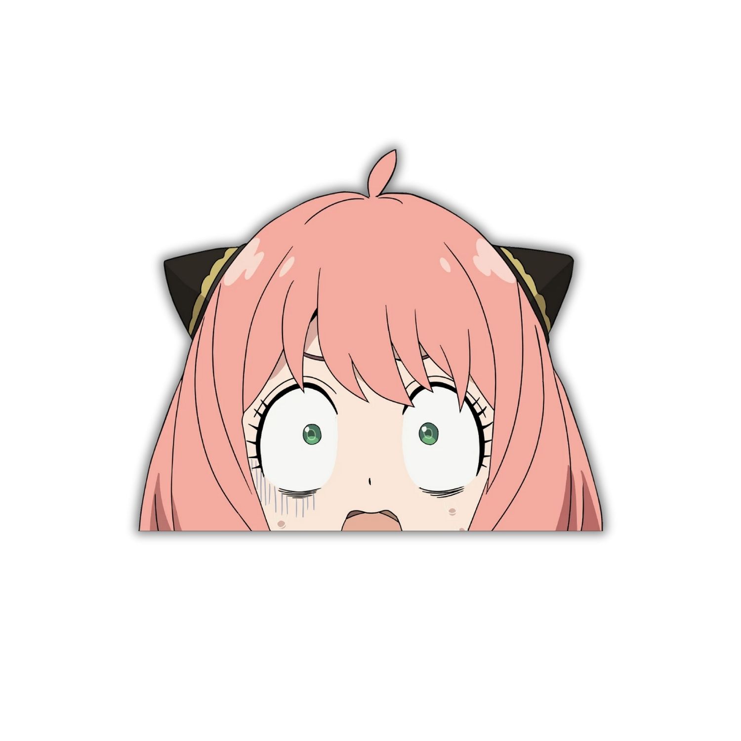 Anime Peeker sticker Spy family