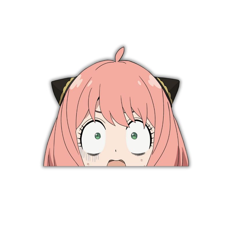 Anime Peeker sticker Spy family