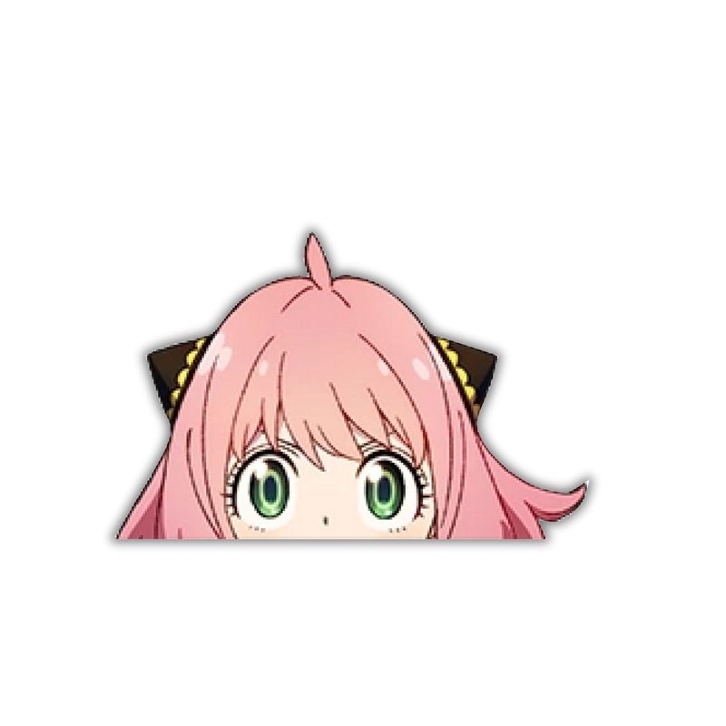 Anime Peeker sticker Spy family