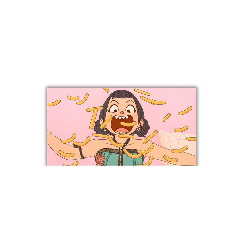 Kpop demon hunter jdm  Anime Peaker sticker