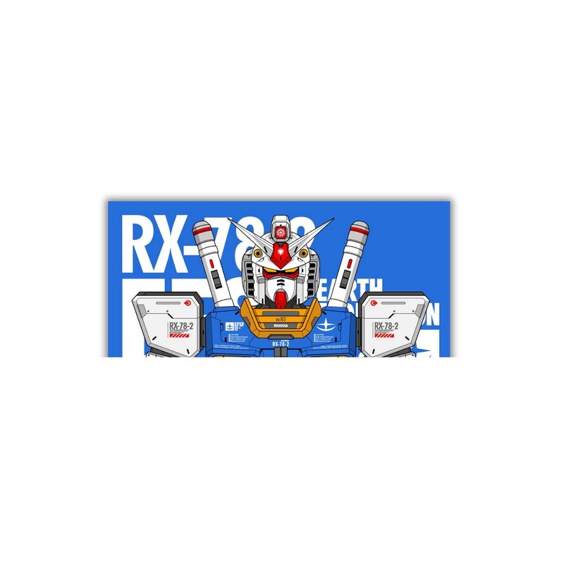 Gundam  Anime Peaker sticker