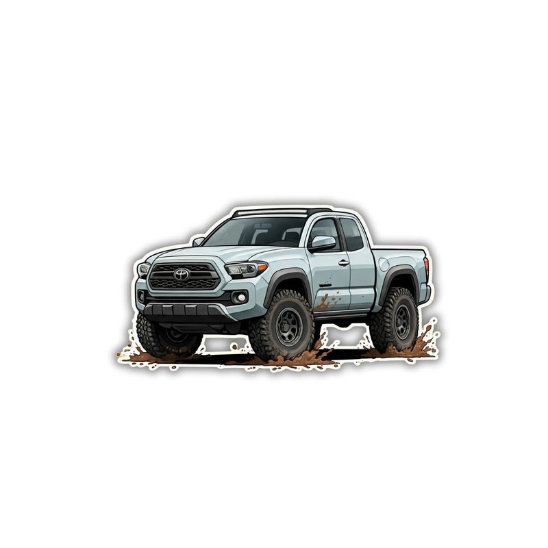 Tacoma  Anime Peaker sticker
