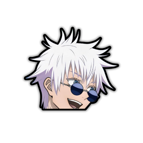 Jujutsu kaisen Gojo  Peeker sticker