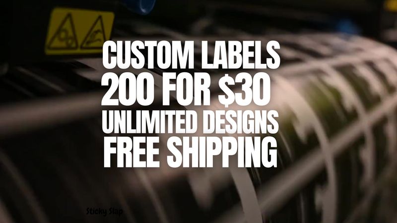 3 &#39; INCH 200 CUSTOM  DIE CUT LABELS STICKERS