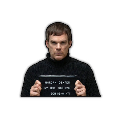 Dexter Morgan   Peeker sticker