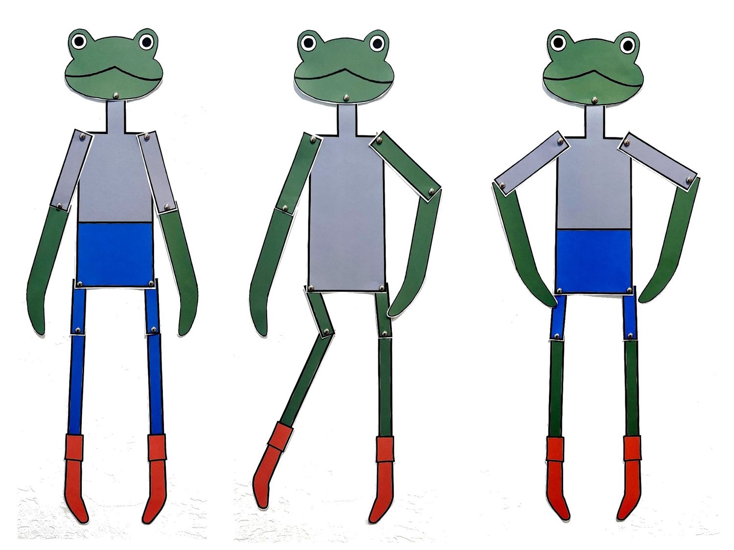 OC Twig Frog Paper Doll Kit FREE SHIPPING