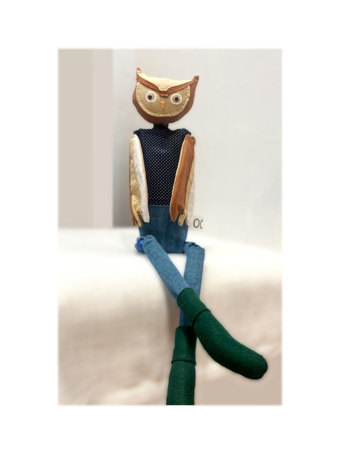 OC Twig Owl with Pants FREE SHIPPING