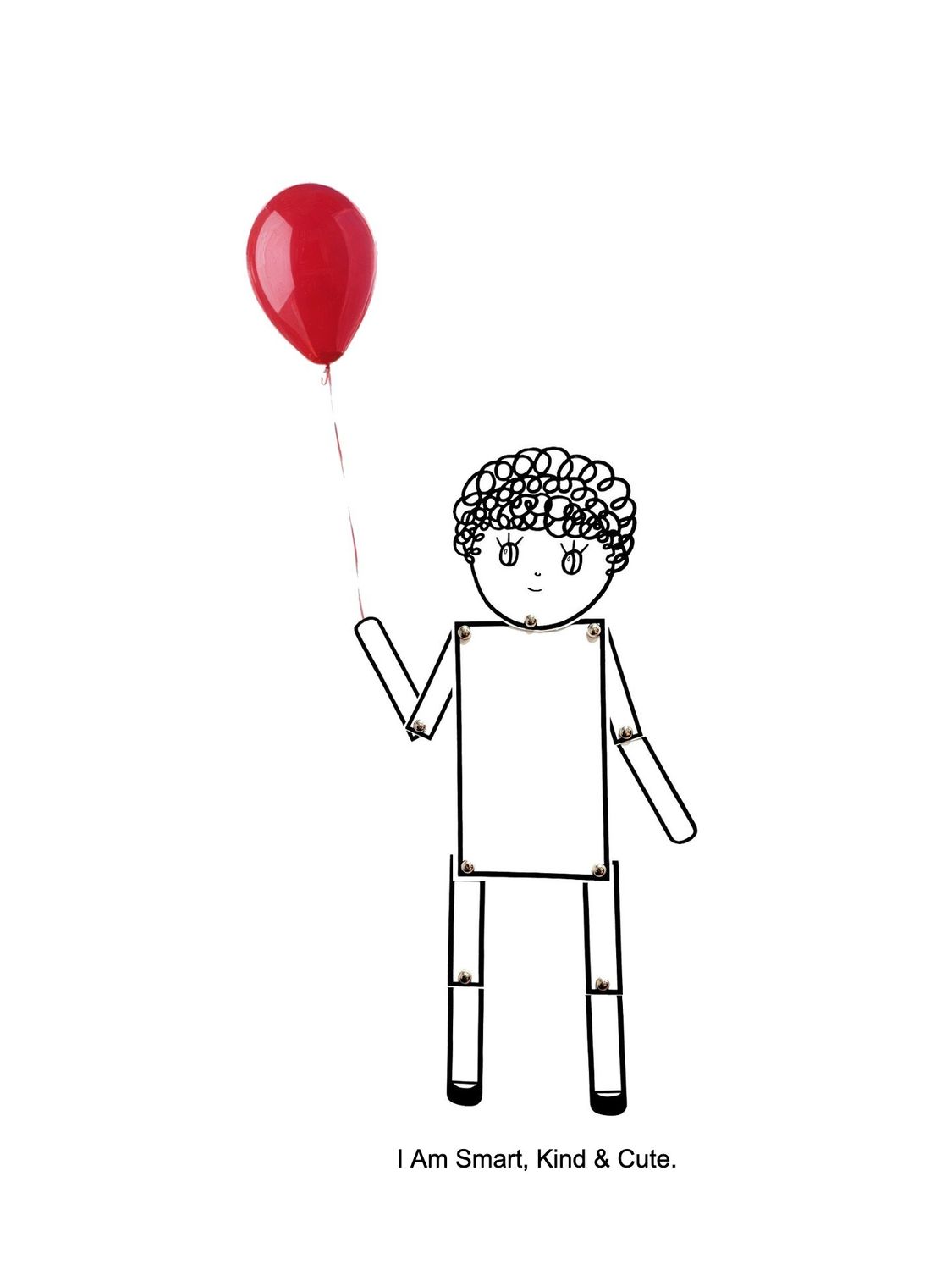 I Am Smart, Kind &amp; Cute.  OC twigs, Design-Your-Own Twig Kits FREE SHIPPING