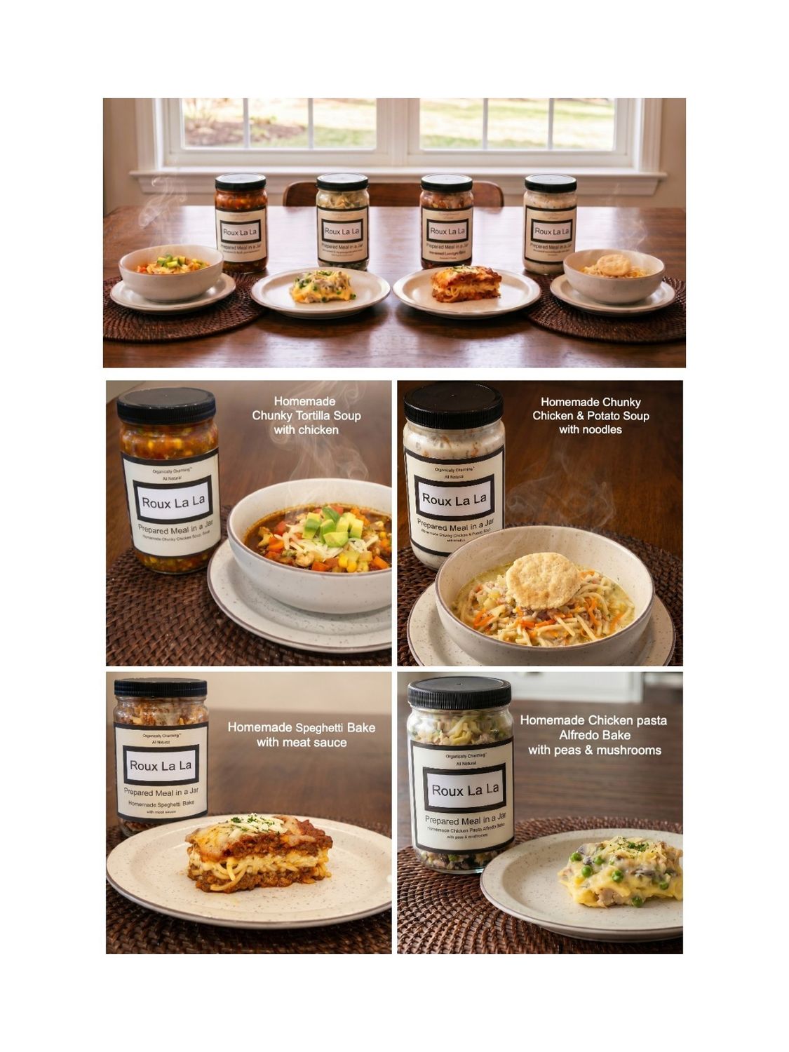 Prepared Meal in a Jar by Roux La La™ (FREE SHIPPING)