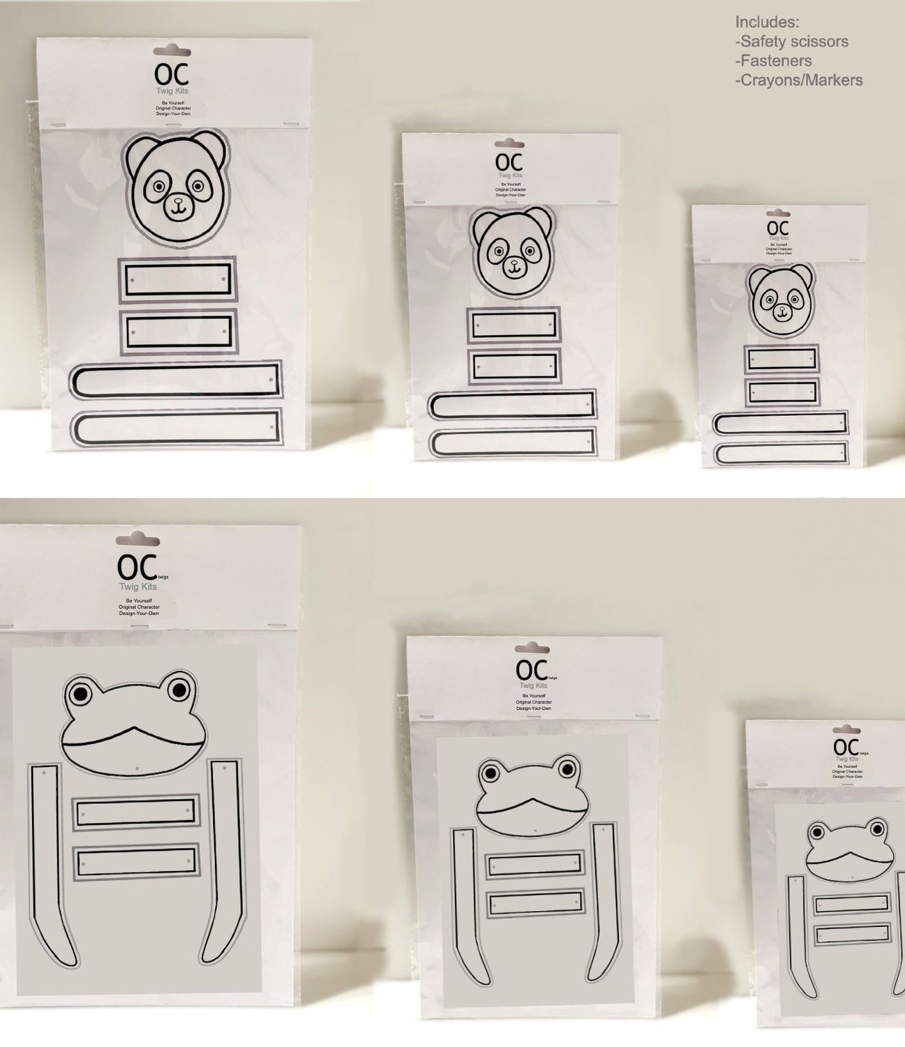 Twig Kits™, (Design-Your-Own) Original Twig Characters™, Available in 3 sizes  (FREE SHIPPING)