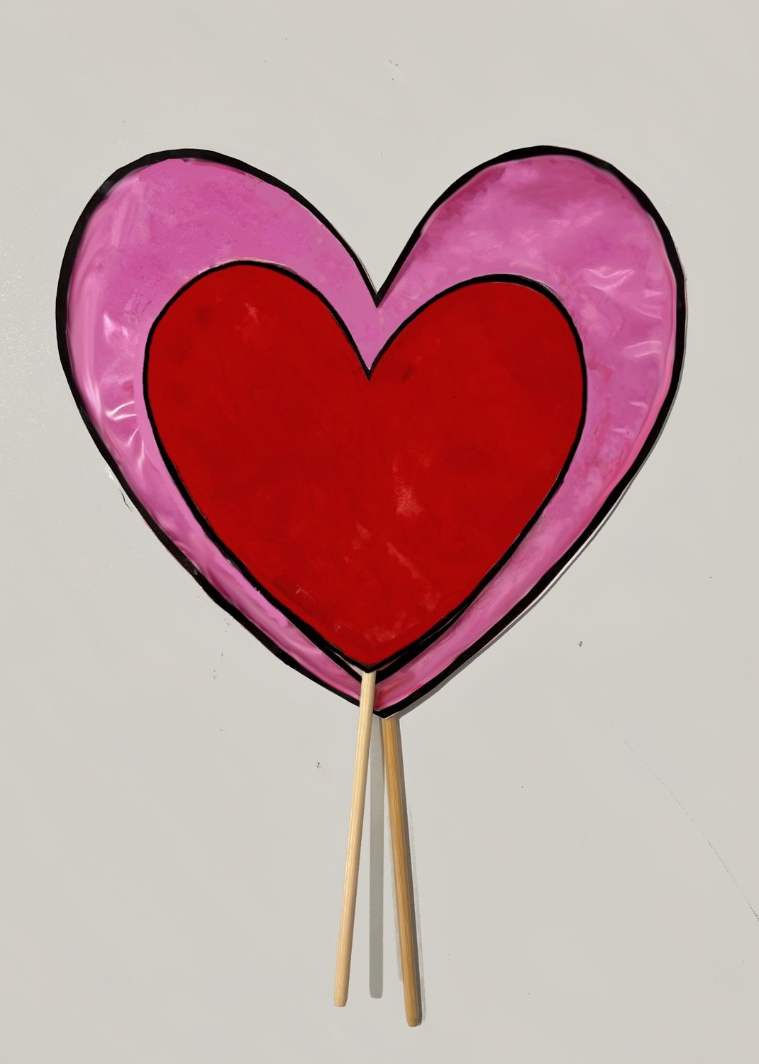 Shadow Wand - 'Better Together' friendship hearts