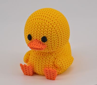 Knitted Duck