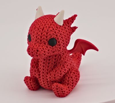 Knitted Dragon