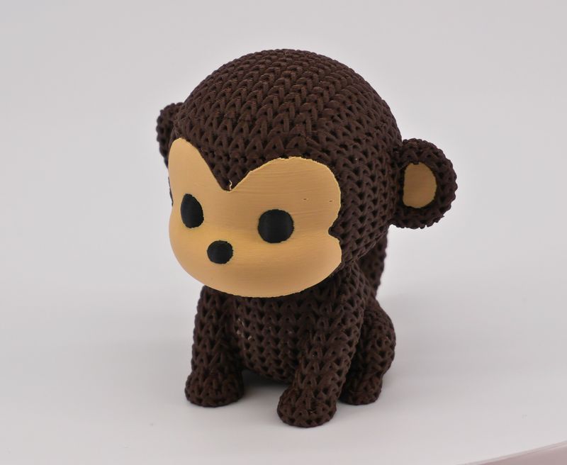 Knitted Monkey