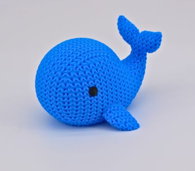 Knitted Whale