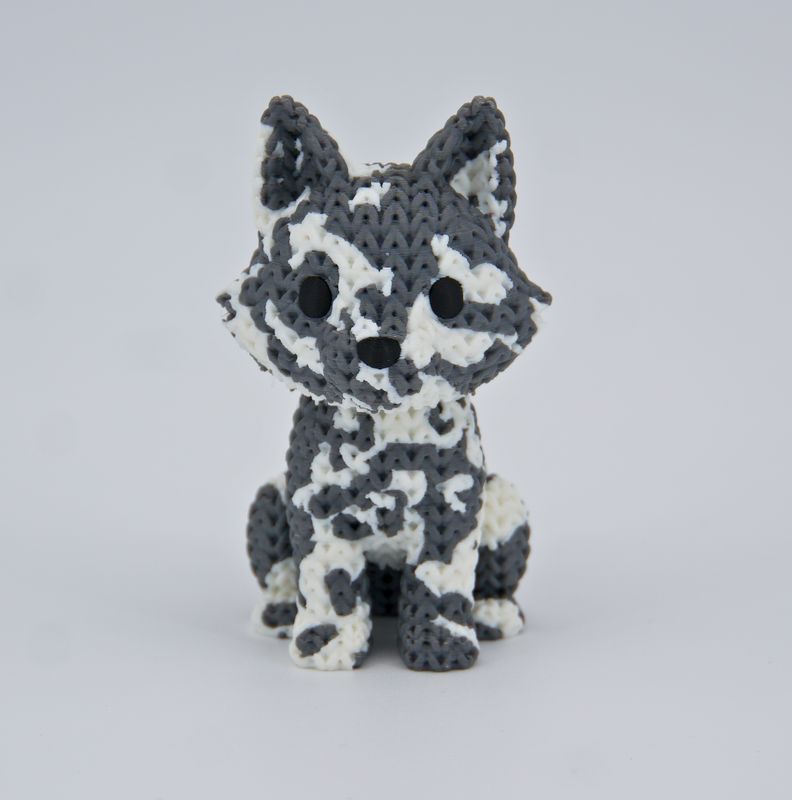 Knitted Wolf