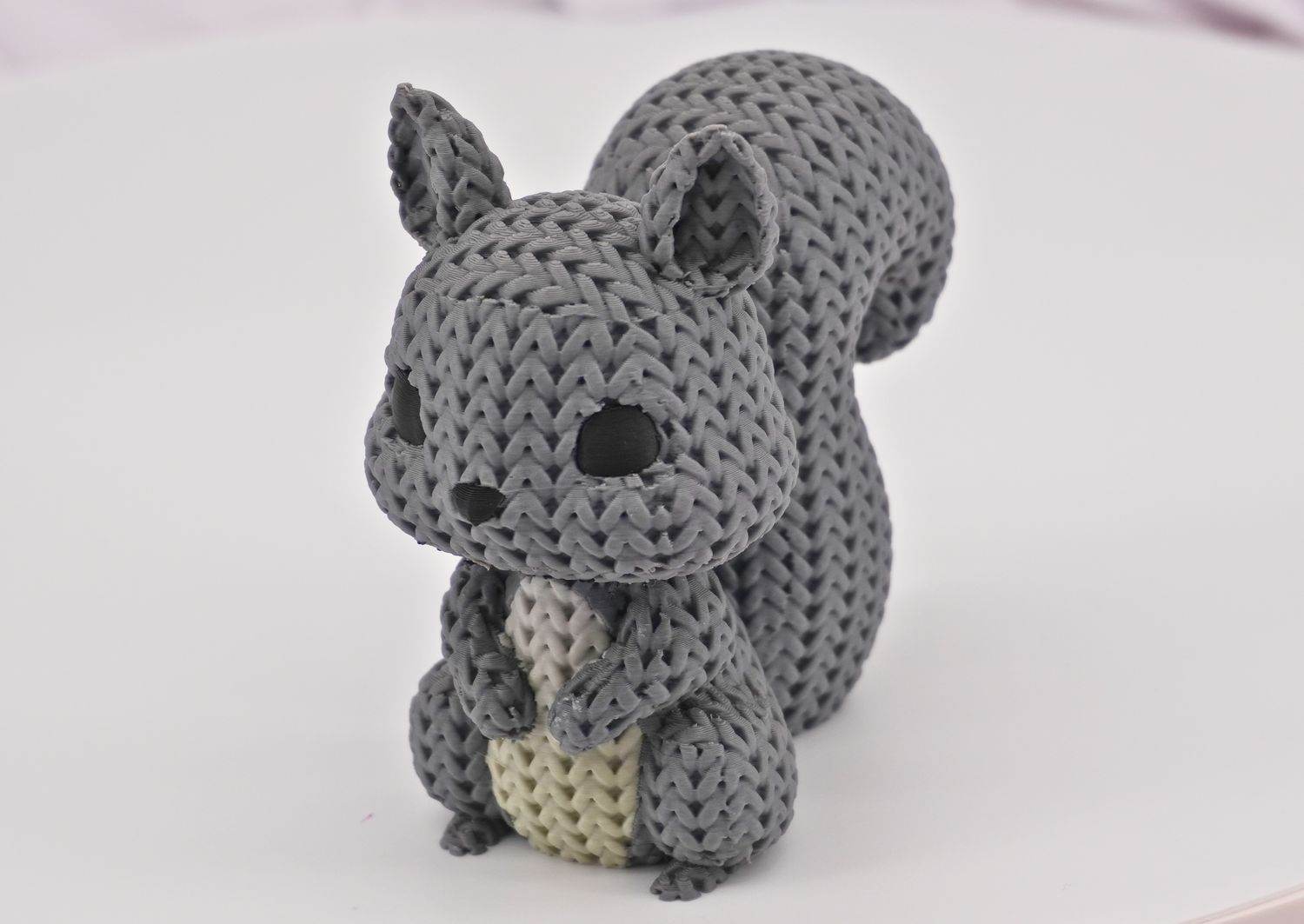 Knitted Squirrel