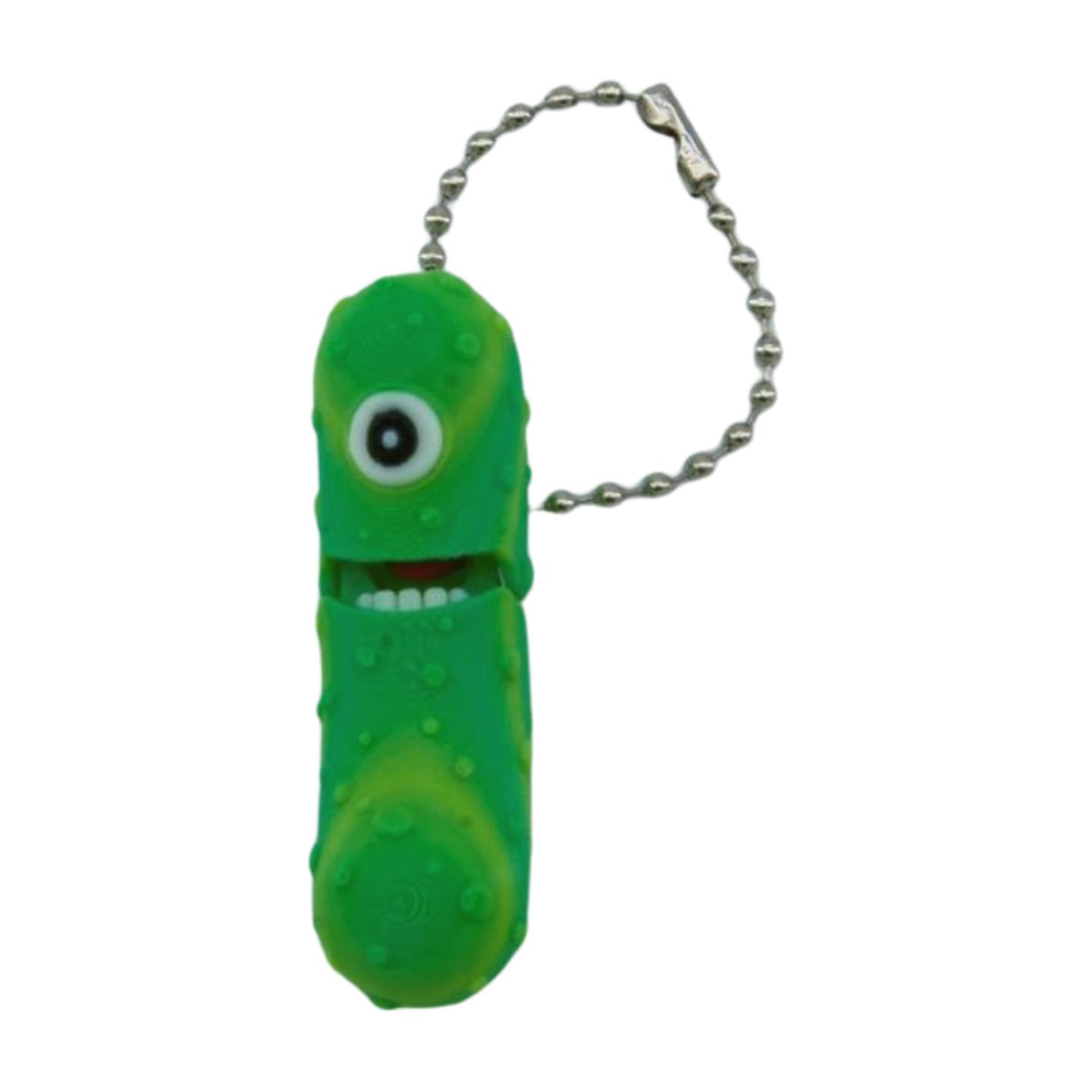 Cyclops Pickle Keychain